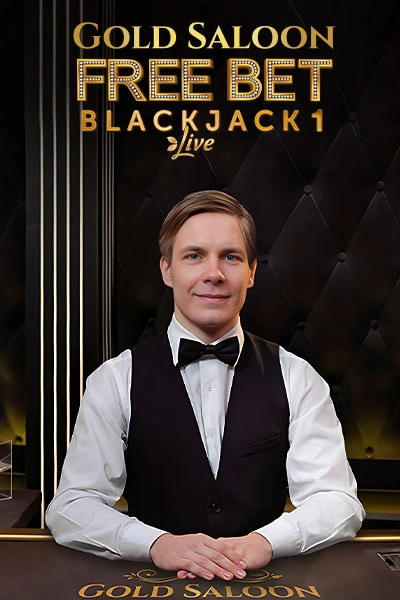 Gold Saloon Free Bet Blackjack 1