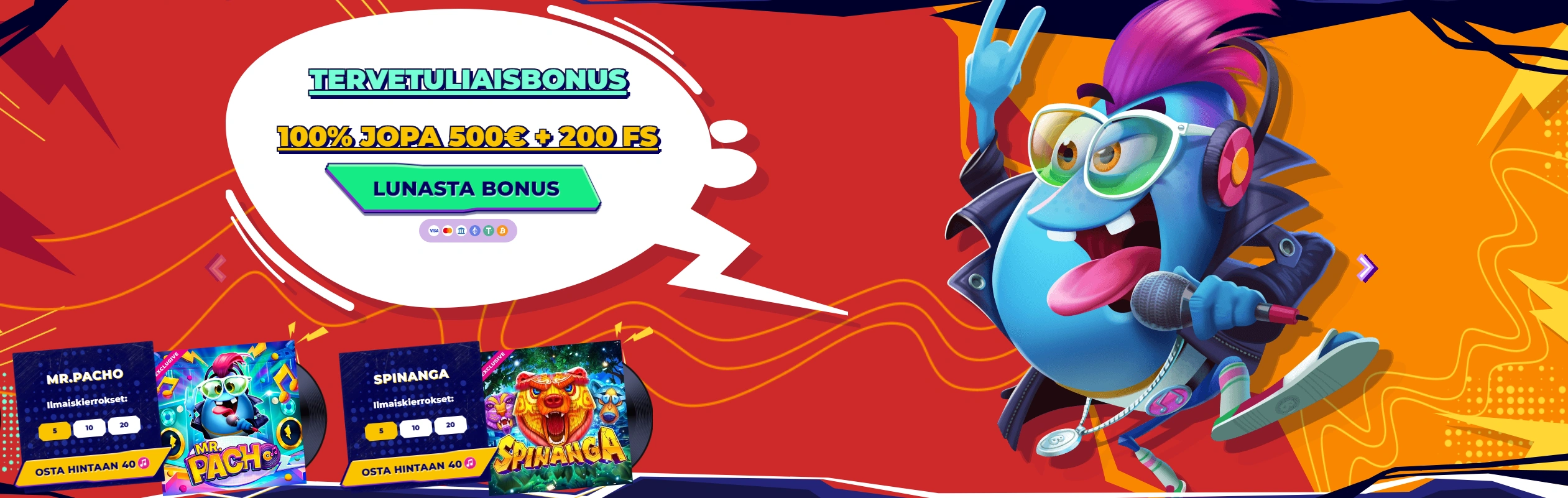 MrPacho Casino Banner