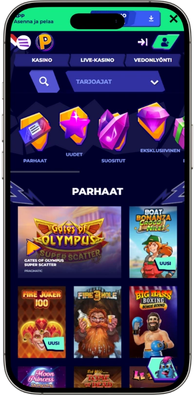 Mobiilikäyttö